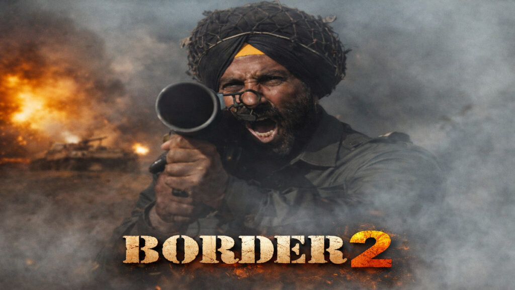 Border 2 box office collection update image featuring Sunny Deol in action