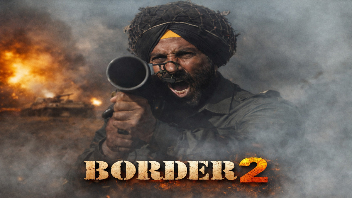 Border 2 box office collection update image featuring Sunny Deol in action
